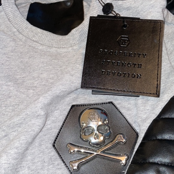 Philipp Plein Homme Men's Gray Sweatshirt - Picture 14 of 16